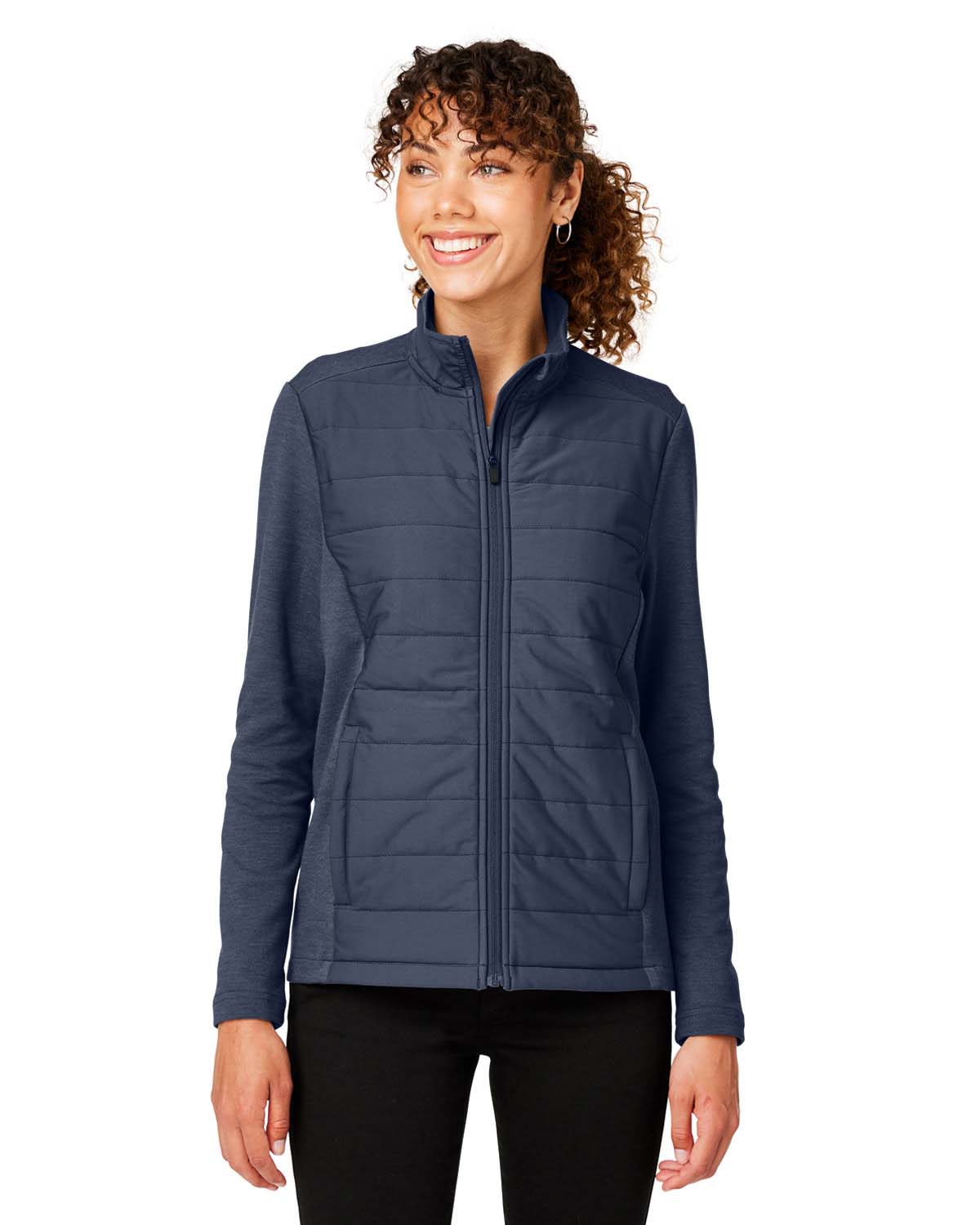 DG704W-NAVY MELANGE/ NAVY-XS