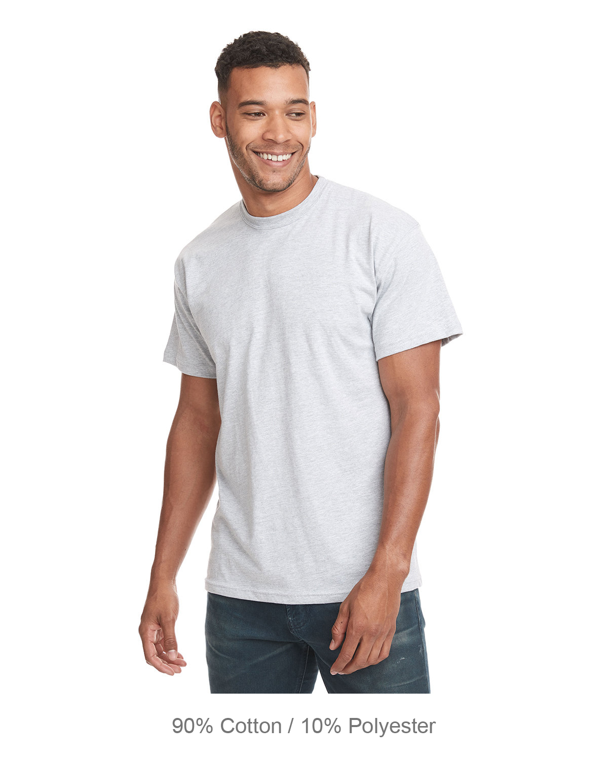 3600-HEATHER GREY-6XL