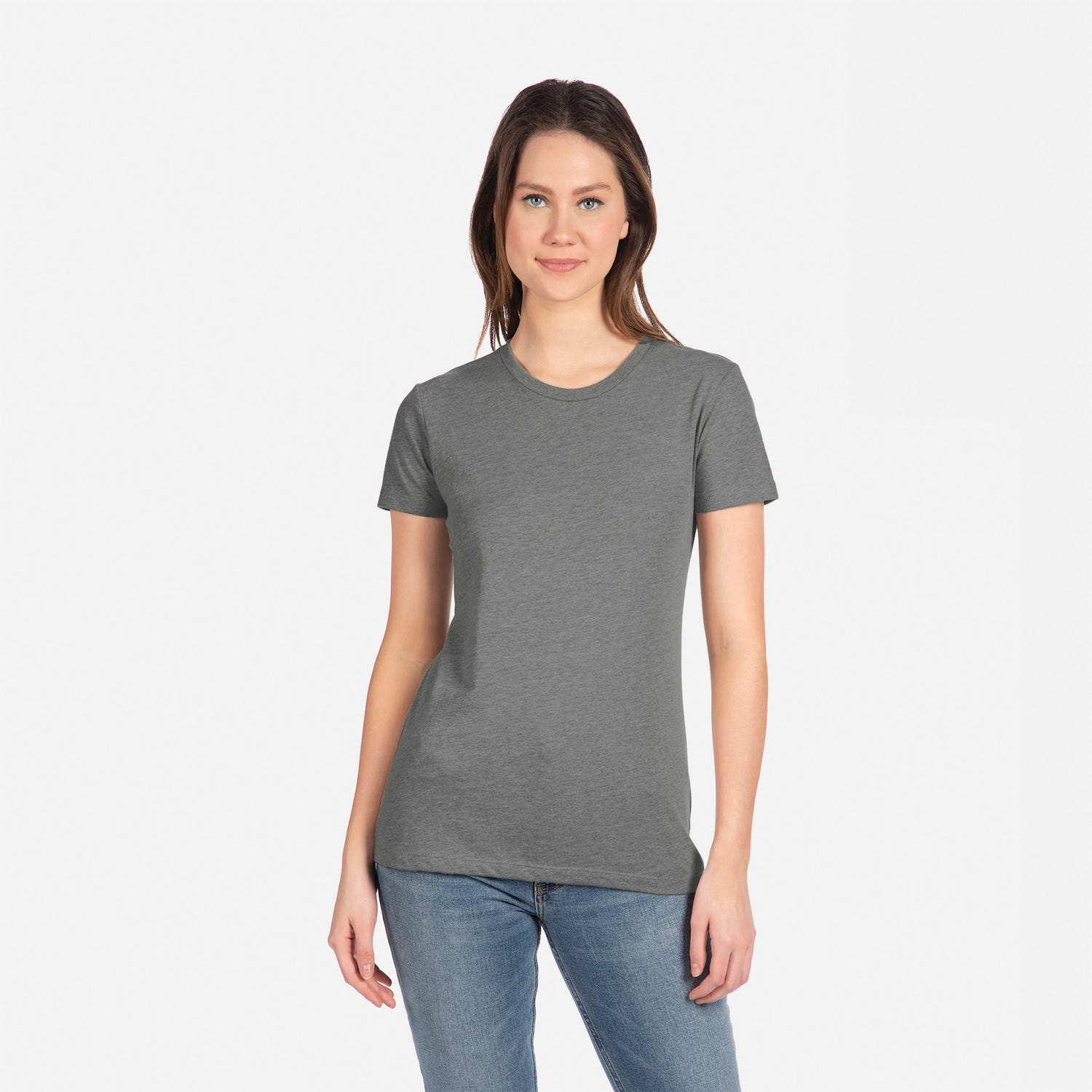 6610-DARK HEATHER GREY-XS
