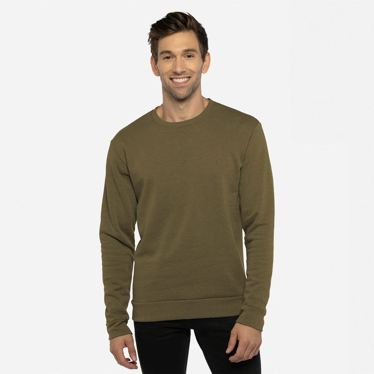 9002-HEATHER MILITARY GREEN-XS