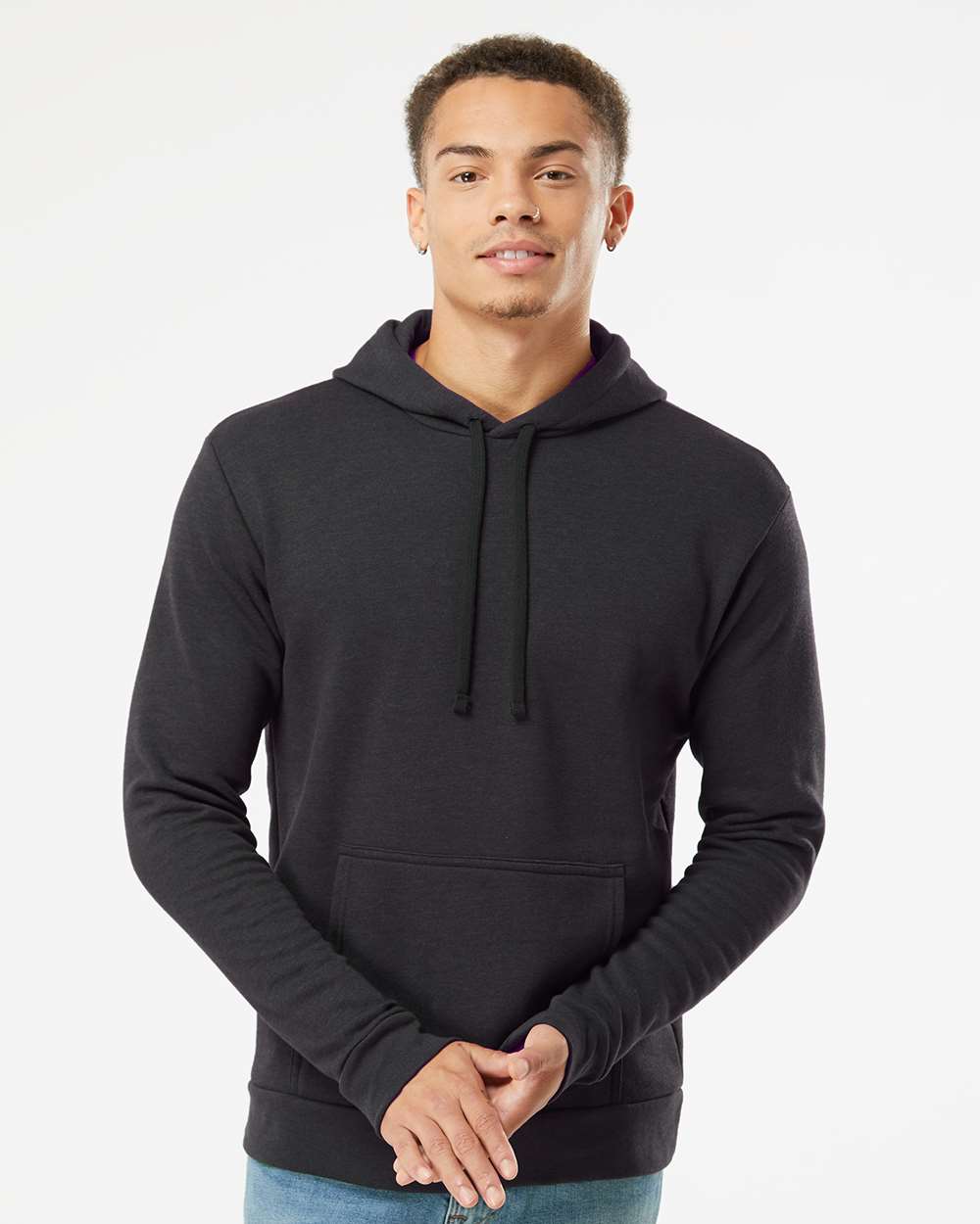 9302-HEATHER BLACK-XS