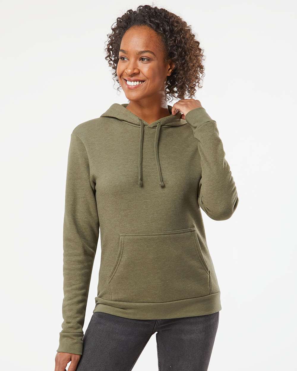 9302-HEATHER MILITARY GREEN-XS