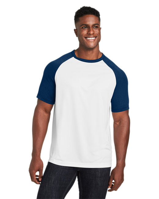 TT62-WHITE/ SPORT DARK NAVY HEATHER-XS