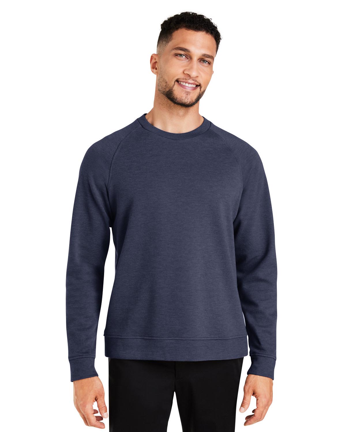 DG482-NAVY MELANGE-S