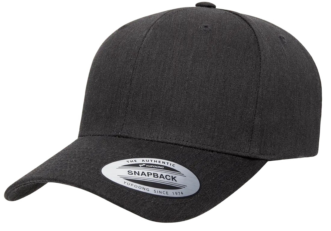 6389-DARK HEATHER GREY-ADJUSTABLE