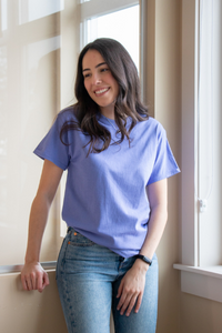 t-shirt.ca spring 2022 gildan 5000 G500 heavy cotton t-shirt in violet