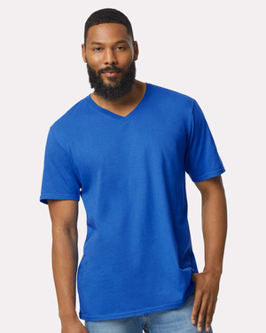 Gildan 64V00 Adult V-Neck T-Shirt | T-Shirt.ca