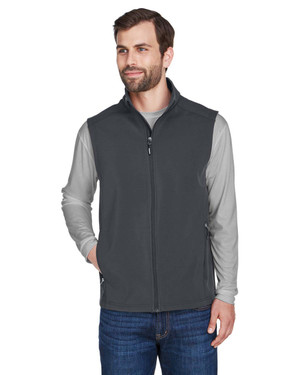 Core365 CE701 Men's Cruise Two-Layer Fleece Bonded Soft Shell Vest