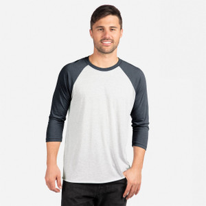 Next Level 6051 Unisex Tri-Blend 3/4-Sleeve Raglan Tee - T-shirt.ca