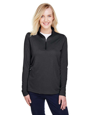 Team 365 TT31HW Ladies' Heather Performance Quarter-Zip Active