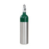 36393 Dynarex M6 - Oxygen B-Cylinder w/ CGA870 Post Valve, 1 L, 1pc/cs