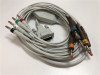 Schiller Americas, Inc. 2.400179 Resting ECG/EKG Patient Cable, 10 Lead, Banana Plugs, 2 Meters (Not Available for Sale into Canada) (DROP SHIP ONLY) ($100 Minimum Order Requirement or customer will be charged $30 min order fee) , each