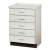 8805-A Clinton Industries Molded Top Treatment Cabinet with 5 Drawers