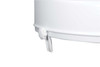 12065 Drive Medical Raised Toilet Seat with Lock and Lid, 4"