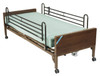 15004bv-pkg Drive Medical Semi Electric Hospital Bed with Full Rails and Innerspring Mattress