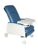 d574ew-br Drive Medical 3 Position Heavy Duty Bariatric Geri Chair Recliner, Blue Ridge***Discontinued***