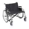 std28ecdda Drive Medical Sentra EC Heavy Duty Extra Wide Wheelchair, Detachable Desk Arms, 28" Seat