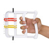 561429 Performance Health Rolyan Basic Ergonomic Hand Exerciser, White