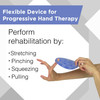 568147 Performance Health Thera-Band Hand Xtrainers, Heavy, Blue