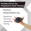 568148 Performance Health Thera-Band Hand Xtrainers, Heaviest, Black