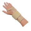 A619020 Patterson Medical Rolyan AlignRite Wrist Support, Splint with Wrap-Around Wrist Strap, Short Length, Right, XL, Beige