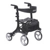 rtl10266cf Drive Medical Nitro Elite CF Carbon Fiber Walker Rollator Black