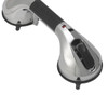 rtl13085 Drive Medical Suction Cup Grab Bar 12" Chrome and Black