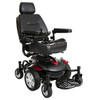titanaxs-18cs Drive Medical Titan AXS Mid-Wheel Power Wheelchair 18"x18" Captain Seat