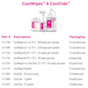 Metrex Research Corporation CAVIWIPES™ 13-1100 CaviWipes, 160 Wipes, 12 canisters/cs (40 cs/plt) (091263) (US Only) , case