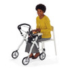 Comodita Avanti Unique One or Two-Hand Operation Lightweight Rolling Walker