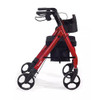 Comodita Prima Special Rollator Walker with Exclusive 16" Wide Ultra Comfortable Orthopedic Seat