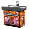 7837-X Clinton Industries Alley Cats Scale Table & Cabinet