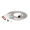 01.57.471096-10 Edan 5-Lead ECG Integrative Cable with Leadwires, Snap (Defibrillation) (AHA)
