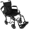 7101574 Patterson Medical Probasics K4 Transformer Wheelchair, 18'' x 16'' W/ Footrests