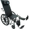 7101579 Performance Health Probasics Reclining Wheelchair, 20'' x 17'' W/ Legrests