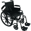7101597 Performance Health Probasics K1 Standard Wheelchair, 16'' x 16'' W/ Legrests