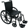 7101597 Performance Health Probasics K1 Standard Wheelchair, 16'' x 16'' W/ Legrests