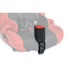 7101672 Performance Health Plus-L W/O Seat Depth Extender Roadster Red