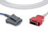 10187 Cables and Sensors Compatible Masimo Direct-Connect SpO2 Sensor - 2643, Adult Soft, 3 feet