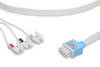 LKB3-90DP0 Cables and Sensors Nihon Kohden Compatible Disposable ECG Leadwire, 10/Box