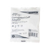 34512 Dynarex Corrugated Cuff Adaptor, Tapered to Accept 22mm ID Cuff, 50/cs