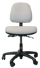 T-581-CAT Pedigo ERGO TASK CHAIR, CATTAIL. MEETS CALIFORNIA TB-117 AND TB-133. PVC-FREE UPHOLSTERY. WITHOUT ARMS, 25" BASE