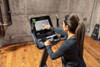 10-6874 Fabrication Enterprises, Inc. SportsArt, C574U Elite Upright Cycle, 13" Senza Touchscreen
