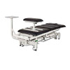 15-1354BLK Fabrication Enterprises, Inc. MedSurface Traction Hi-Lo Treatment Table with Stool, Black, 110V