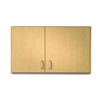 15-4591 Fabrication Enterprises, Inc. Wall Cabinet, 2 Doors, Wide Right, 42" x 12" x 24"