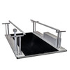 15-5160B Fabrication Enterprises, Inc. Electric Bariatric Parallel Bars, Motorized Height and Width Adjustable, 6', 220V