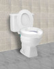 69-0652 Fabrication Enterprises, Inc. Carex Safe Lock Raised Toilet Seat