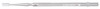 62-41 Integra Miltex FREER CHISEL 6-1/2, SINGLE CUT BLADE, 4MM WIDE