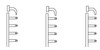 MH11-12 Integra Miltex ALM RETRACTOR 3, SPREAD 2-1/4 IN, Each