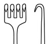 MH18-100 Integra Miltex ROLLET RETRACTOR, 5-1/4, 4 PRONGS, SHARP, Each